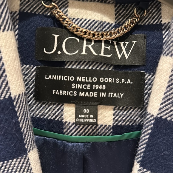 J.Crew Alfie topcoat in buffalo check Italian wool - Picture 4 of 7